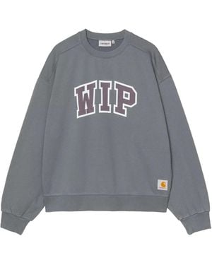 Carhartt Logo Crewneck Sweatshirt - Grey
