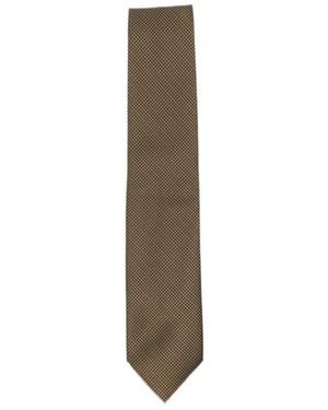 Tom Ford Pointed Tie - Natural
