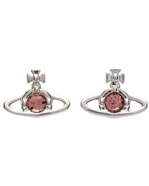 Vivienne Westwood Orb Earrings - White