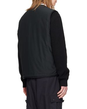 BOSS Zipper Waistcoat - Black
