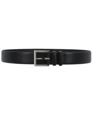 Orciani Basic Saffiano Classic Belt - White