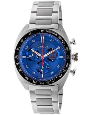 Gucci Interlocking Watch, 41Mm - Blue