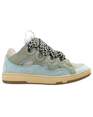 Lanvin Curb Low-Top Trainers - Green