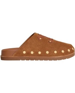 Celine Pitea Clog - Brown