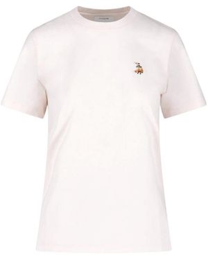 Maison Kitsuné Maison Kitsuné Dreaming Fox Regular T-Shirt - White
