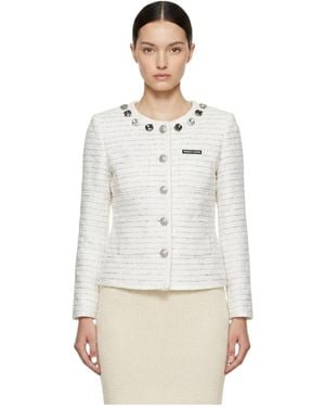 Marissa Chiara Long Sleeve Jacket - White