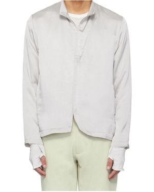 Post Archive Faction PAF Long-Sleeved Casual Jacket - White