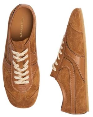 Dries Van Noten Suede Leather Trainers - Brown
