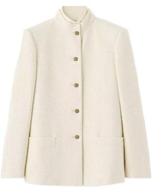 Loro Piana Stand-Up Collar Casual Jacket - Natural