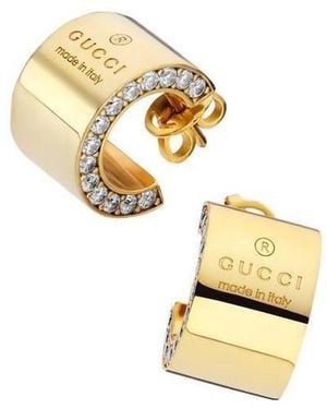 Gucci Trademark Earrings - Metallic