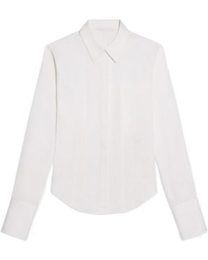 Helmut Lang Fitted Poplin Shirt - White