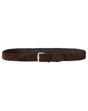 Loro Piana Alsavel Buckle Belt - White