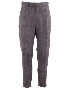 Pt Pantaloni Tailored Trousers - Grey