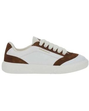 CASABLANCA Del Mar Logo Low-Top Trainers - White