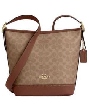 COACH Jude Duffle Bag - Brown