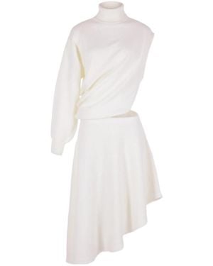 Alaïa Alaïa Cut Out Dress - White
