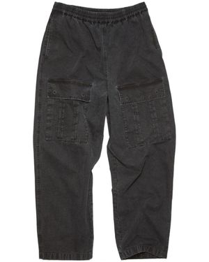 Acne Studios Mid-Waist Cargo Pants - Gray