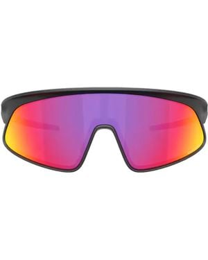 Oakley Geometric-Frame Sunglasses - Pink
