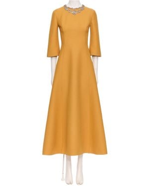 Valentino Round Neck Dress - Multicolor