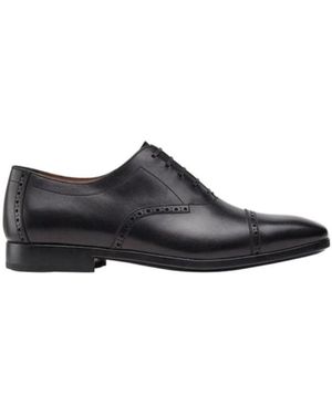 Ferragamo Lace Up Business Dress Shoes - Black
