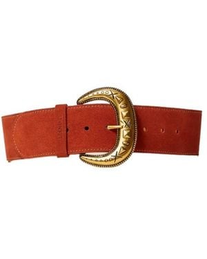 Twinset Henna Ornate Buckle Belt - Red