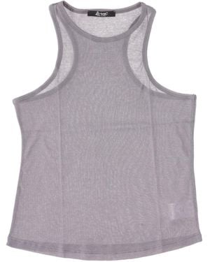Lela Rose Mesh Tank Top - Purple