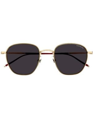 Montblanc Eyewear Square Frame Sunglasses - White