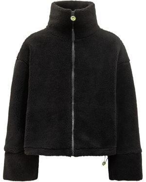 Barrow Ecofur Zip-Up Jacket - Black