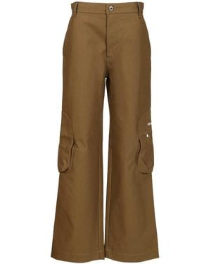 Off-White c/o Virgil Abloh Wide Pants - Natural
