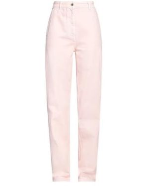 Burberry Straight Leg Jeans - Pink