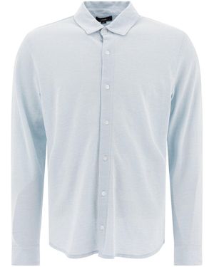 Vince Button-Down Shirt - Blue