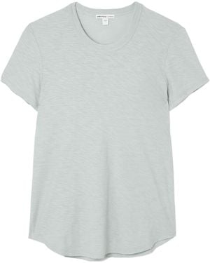 James Perse Slub Cotton-Jersey T-Shirt - White