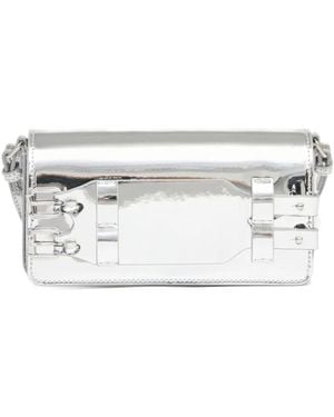 MM6 by Maison Margiela Small Bracelet Shoulder Bag - Grey