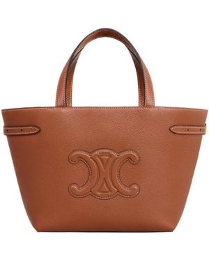 Celine Mini Cabas Anais Cuir Triomphe - Brown