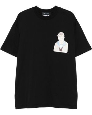 MSGM Sailor T-Shirt - Black