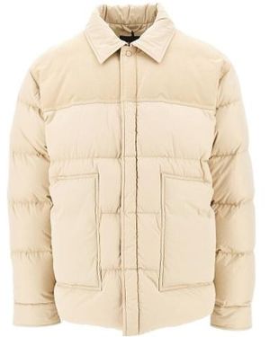 Herno Long-Sleeved Padded Jacket - Natural