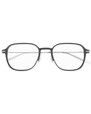 Montblanc Eyewear Square Frame Glasses - White