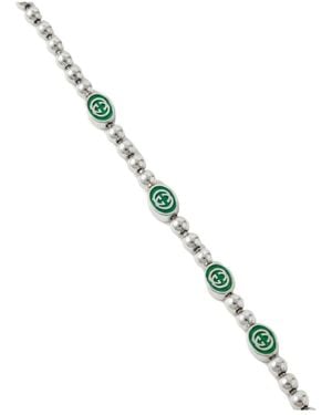 Gucci Interlocking G Bracelet - Metallic