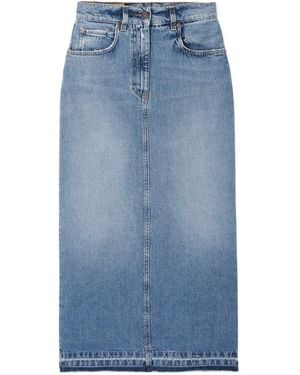 Fortela Vintage Denim Skirt - Blue