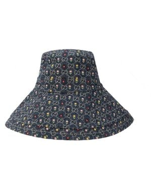 Gucci Wide-Brimmed Fisherman's Hat - Blue