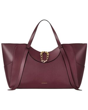 Givenchy Large The Snatch Bag - Purple