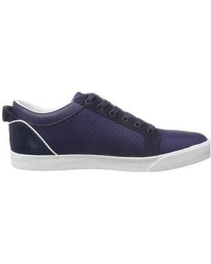 Armani Jeans Logo Details Casual Trainers - Blue