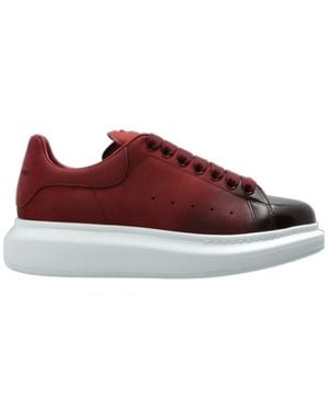 McQueen Oversized Platform Sneakers - Red
