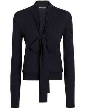 Dolce & Gabbana Virgin Wool Pullover - Blue