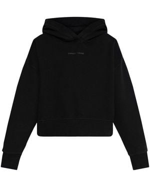 Canada Goose Long-Sleeved Hooded Sweatshirt - Black