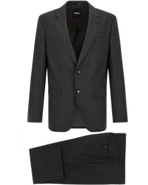 BOSS Long-Sleeve Suit Set - Black