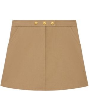 Celine Short Skirt - Natural
