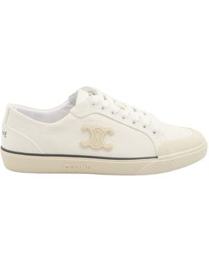 Celine Alan Sneakers With Triomphe in Pink | Lyst