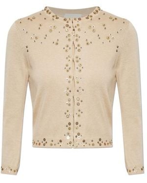Isabel Marant Crew-Neck Cardigan - Natural