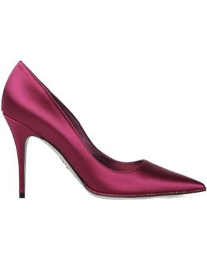 Rene Caovilla René Caovilla Pointed Toe Heeled Sandals - Purple